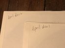 Sun Kil Moon - April Vinyl Record TEST PRESSING 2xLP Black Mark Kozelek