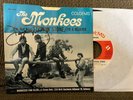 THE MONKEES-Steppin' Stone-I'm A Believer Picture Sleeve-Davy Jones Autograph