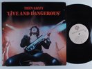 THIN LIZZY Live And Dangerous WARNER BROS 2XLP VG+ gatefold j