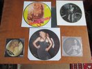 5 pcs. Job-Lot MADONNA Erotic Nude Picture Discs Vinyl - RARE ITEMS