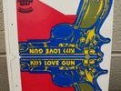 VTG KISS Love Gun -ROCK STEADY INSERT - Foldable Pistol,/W instructions  NO BANG