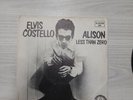 Elvis Costello: Alison b/w Less Than Zero 45 Record