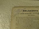 SIGNED-Harry Belafonte-Act 1- RCA EPA-693  -3 song 45RPM EP