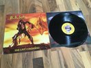 W.A.S.P. THE LAST COMMAND LP ORIGINAL VINYL VG++