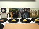 THE DOORS - 4 LP's --BEST OF THE DOORS -- DOORS --STRANGE DAYS --WAITING FOR SUN