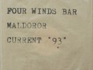 Current 93 Night at the Four Winds Bar Maldoror (Vinyl) 12