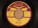 Larry Davis  I Tried/Texas Flood Rare Electric Blues, Texas Blues 1958 Duke