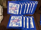 DICK CLARK'S NATIONAL MUSIC SURVEY RADIO SHOW VINYL 3 LP RECORD lot,12 sets 1984
