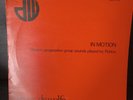 In motion modern progressive group sounds played by Rubba De Wolfe DW/LP 3428