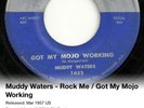 Muddy Waters - Rock Me / Got My Mojo Working RARE Chess blues G 7” vinyl record