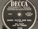 78rpm BILL HALEY and his COMETS Shake Rattle And Roll / ABC Boogie