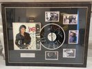 Michael Jackson & Martin Scorsese BAD VINYL & LP SLEEVE SIGNED BY BOTH With COA