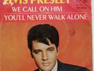 ELVIS PRESLEY. ORIGINAL US 45 'YOU'LL NEVER WALK ALONE' PIC SLEEVE. HARD ONE