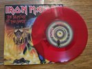 IRON MAIDEN The Number Of The Beast RED VINYL 7” 1982 Original EMI