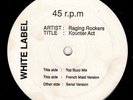 RAGING ROCKERS-kounter act    ruby red records  12