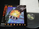 DEF LEPPARD - PYROMANIA - JAPAN VINYL LP Red OBI 25PP-59