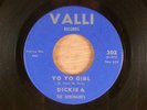 Dickie & The Debonaires  Yo Yo Girl/Please Mr. Disc Jockey  CRAZY RARE  Doo-Wop
