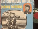 sp 45t.  johnny hallyday    370450  les chevaliers du ciel