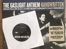 Gaslight Anthem handwritten LP Vinyl blue OVP hot water music Samiam Dave Hause