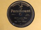 Rare Blues 78- Blind Lemon Jefferson- Old Rounders Blues- Paramount- V-/V--