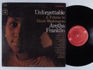 ARETHA FRANKLIN Unforgettable COLUMBIA LP VG+ 2-eye k