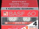 SEALED BASF LH EI 60 5 cassettes tapes Audio K7