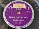 78 RPM Elmer James TRUMPET 186 Gonna Find My Baby E+ Big Boy Crudup LISTEN blues