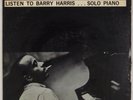 BARRY HARRIS: Listen to Barry Solo Piano US Riverside Jazz Vinyl LP