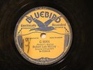 COUNTRY BLUES ROBERT LEE MCCOY G Man BUFF BLUEBIRD  7090