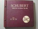 CORTOT THIBAUD CASALS Trio Nr.1 in B-Dur Op.99 SCHUBERT ELECTROLA  DB 947-950