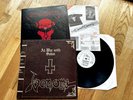 VENOM AT WAR WITH SATAN NEAT RECORDS NWOBHM HEAVY METAL VINYL INSERTS GATEFOLD