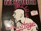 The Exploited - on stage. 1981 red vinyl in great condition