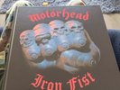 Motorhead Iron Fist 3LP Deluxe Vinyl Book 40th Anniversary 2022 BMG