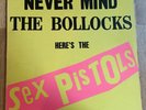 Sex Pistols LP Never Mind The Bollocks UK Virgin Press A3 B3 BLANK BACK PUNK KBD