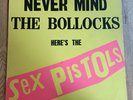 Sex Pistols LP Never Mind The Bollocks UK Virgin 1st Press A-1 B-1 BLANK BACK