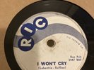 R&B SOUL Ric 78 RPM Johnny Adams - I won’t Cry / Who You Are 961 V