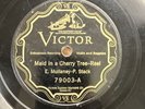 Irish-78 RPM-Violin & Bagpipe-E. Mullaney & P. Stack-Maid in a Cherry Tree-V+
