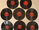 Set of (8) Victrola Classical Violin 78 RPM Fritz Kreisler & Efrem Zimbalist NM-