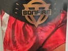 BONFIRE Knock Out 1991 LP GLAM/HAIR METAL HARD ROCK  VINYL