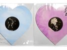 Taylor Swift Lover Live from Paris Heart Shaped Pink & Blue Colored Vinyl 2XLP