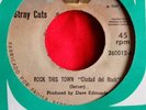 Stray Cats - Rock This Town / can't Hunrry Love   Fadisa Ecuador 1981  (listen )