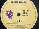PRIMAL SCREAM - ROCKS / FUNKY JAM - ORIGINAL RARE 1994 CREATION CRE129 7” SINGLE