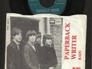 THE BEATLES: Paperback Writer • 45 Spain 1966 • First Edi GREEN Label Odeon RARE