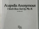 ‘Acapella Anonymous‘ 7-inch Box Set by ‘Mr. K.’ 5X7 Vinyl & 2 Slipmats NEW