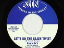 Cajun Rocker 45 - Randy & the Rockets - Let's Do The Cajun Twist - Jin VG++ mp3