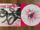 Every Time I Die - Gutter Phenomenon WHITE w/PINK Splatter vinyl LP 2008 press