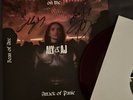 Aly & AJ Joan of Arc on the Dance Floor Attack of Panic Vinyl Record Signed