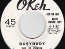 Soul / R&B--Roy Lee Johnson--Busybody / Nobody Does Something For Nothing