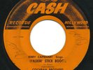 JERRY CAPEHART w/ COCHRAN BROTHERS - Walkin Stick Boogie -CASH- Rockabilly 45