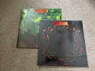 C418 Minecraft Volume Alpha (Clear &green) & Beta (Fire Splatter) vinyl LP